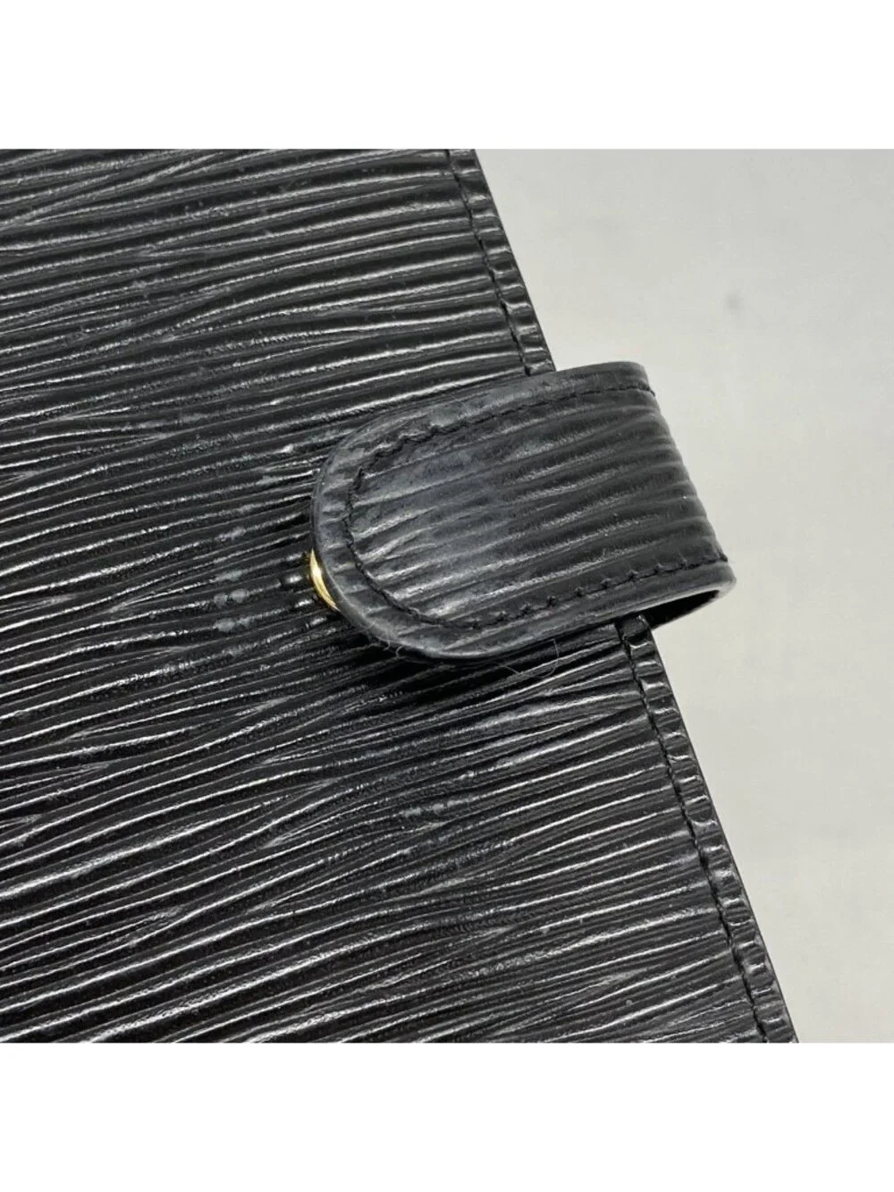 Louis Vuitton Notebook Cover Epi Agenda PM Noir